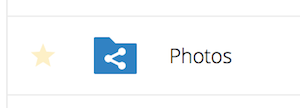 Marking favorite files.
